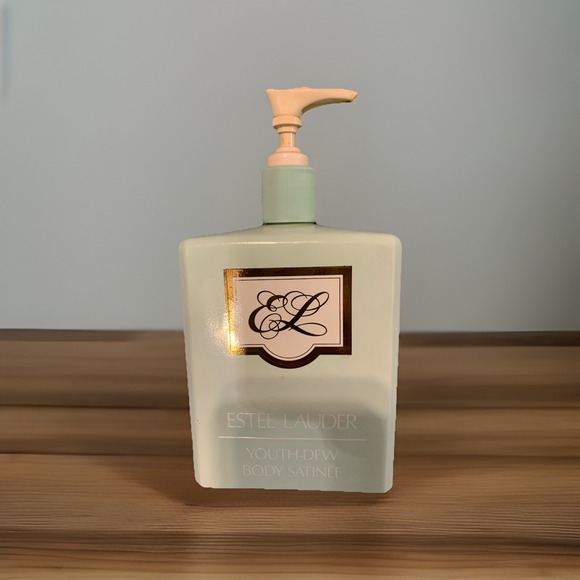 Estee Lauder Youth- Dew Body Satinee EMPTY Glass Bottle w/Pump LARGE 16 Oz Green,New Products : American Fashion Style Bags On Sale